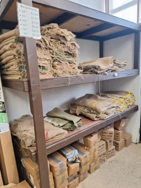 Burlap Pricing And Sisal Twine Storage
