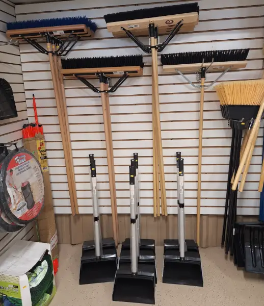 Industrial Push Brooms & Upright Dustpans