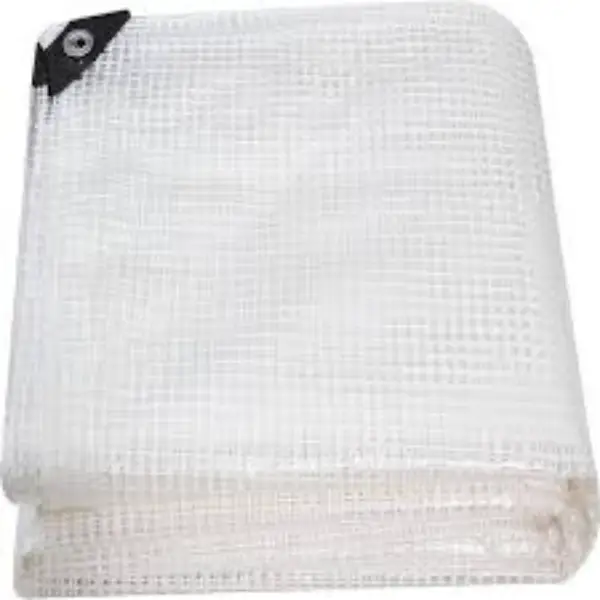 White Mesh Tarp