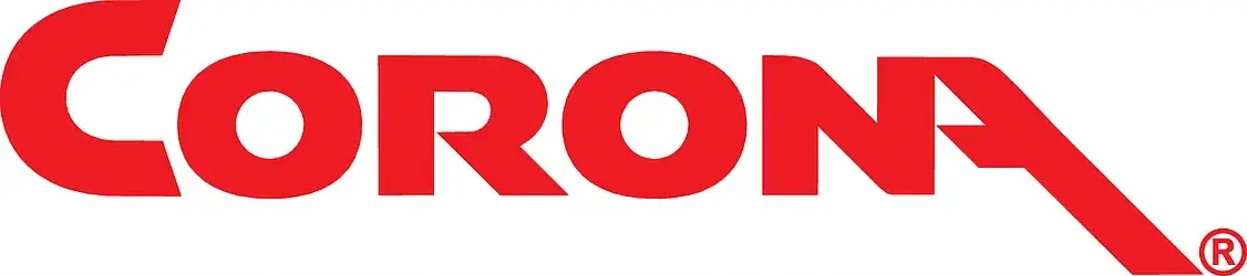 Red Corona brand logo